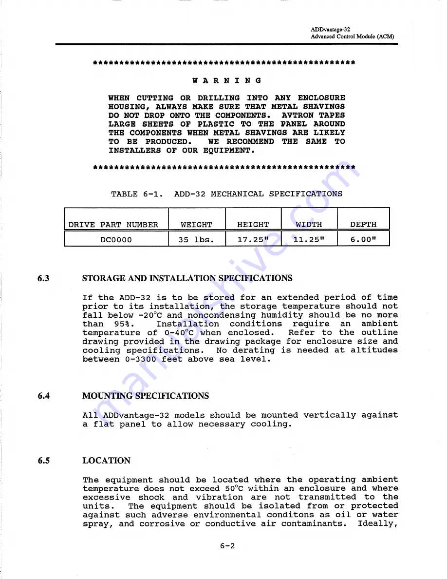 Avtron ADDvantage-32 Manual Download Page 208