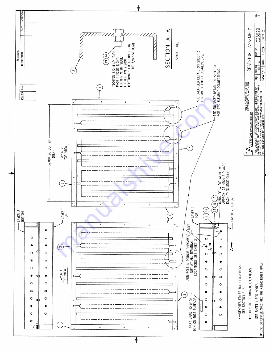 Avtron K922A Manual Download Page 49