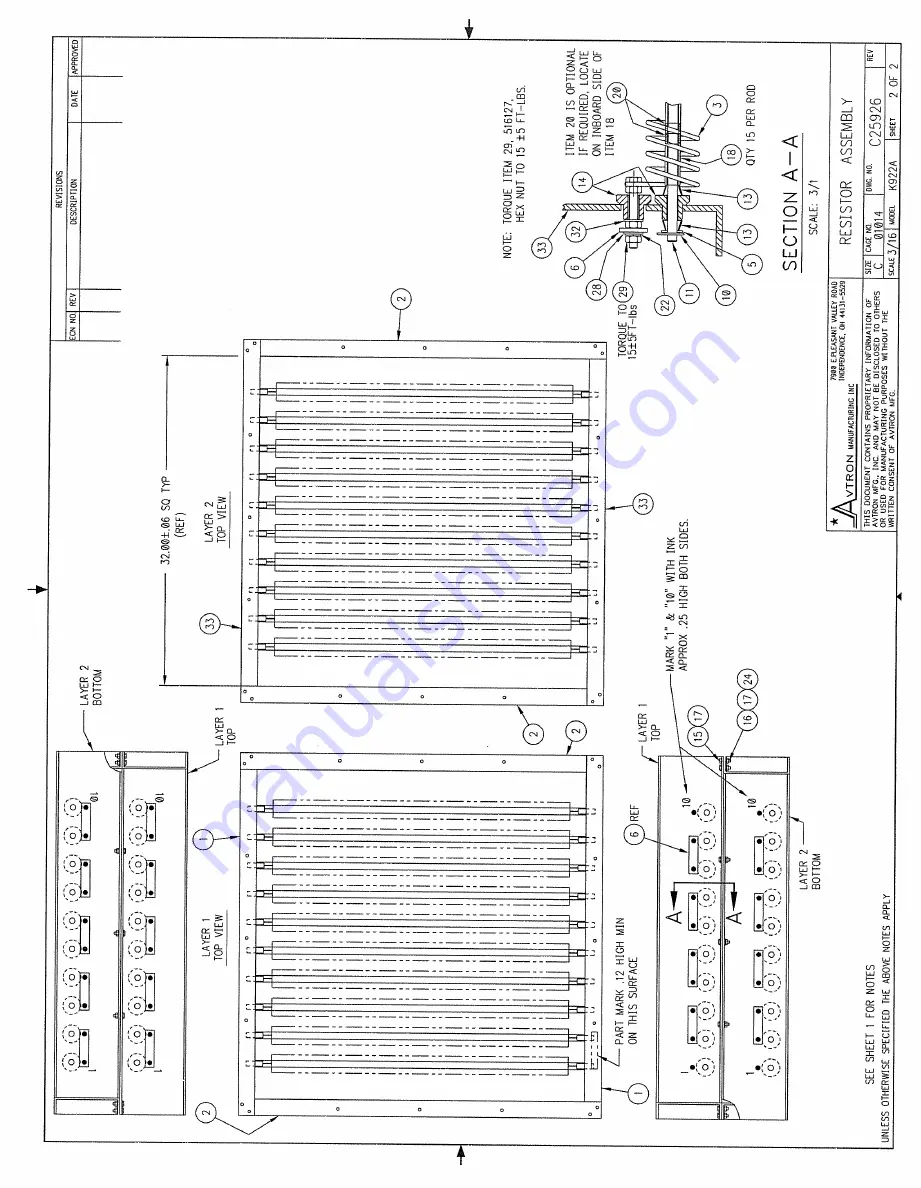 Avtron K922A Скачать руководство пользователя страница 66