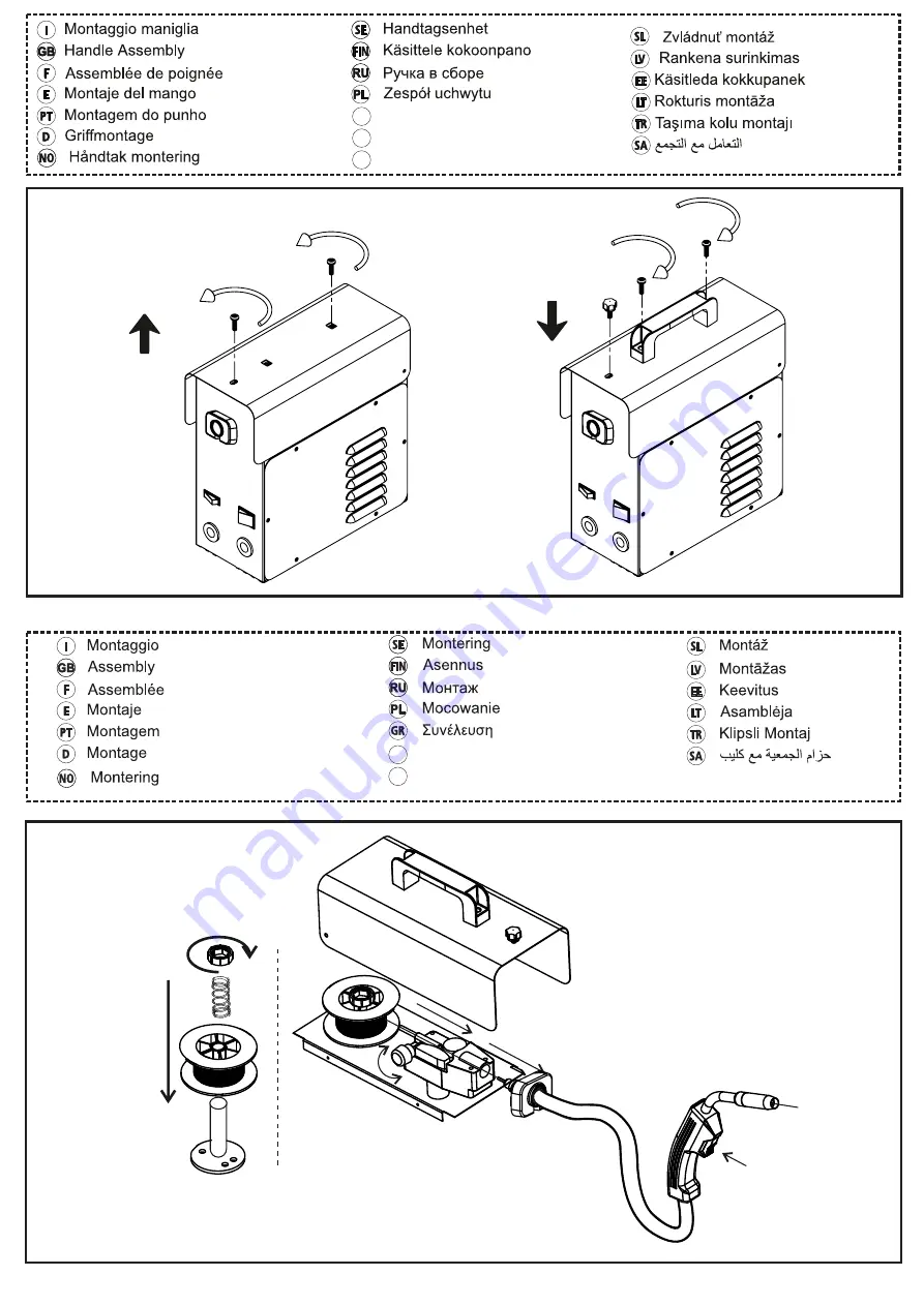 AWELCO AUTOMIG 130 User Manual Download Page 55