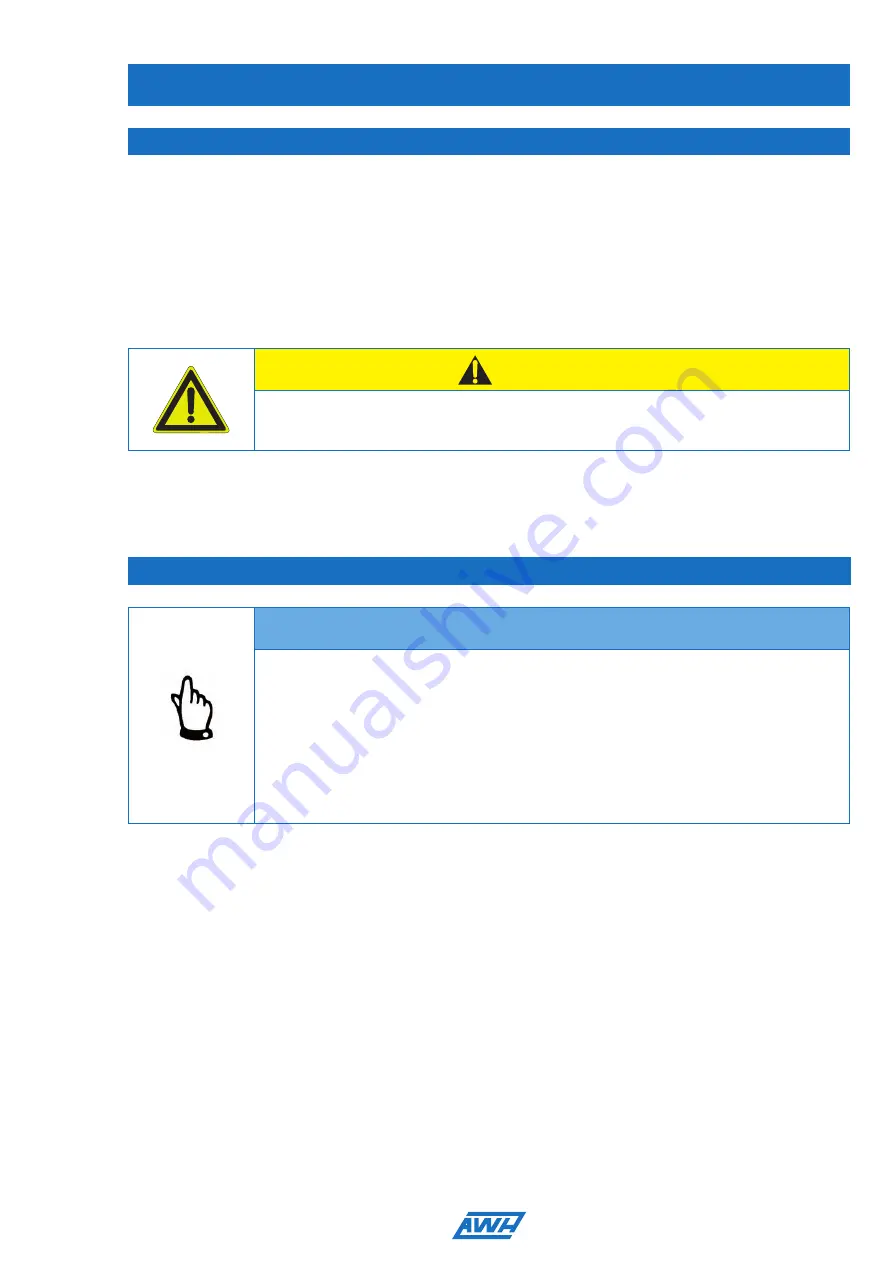 AWH DN10 Operating Instructions Manual Download Page 8