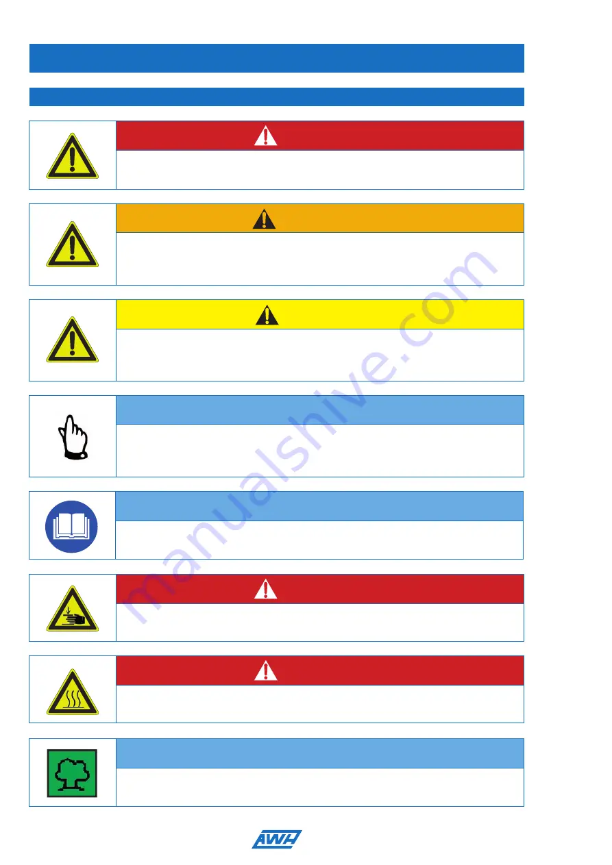 AWH DN10 Operating Instructions Manual Download Page 13