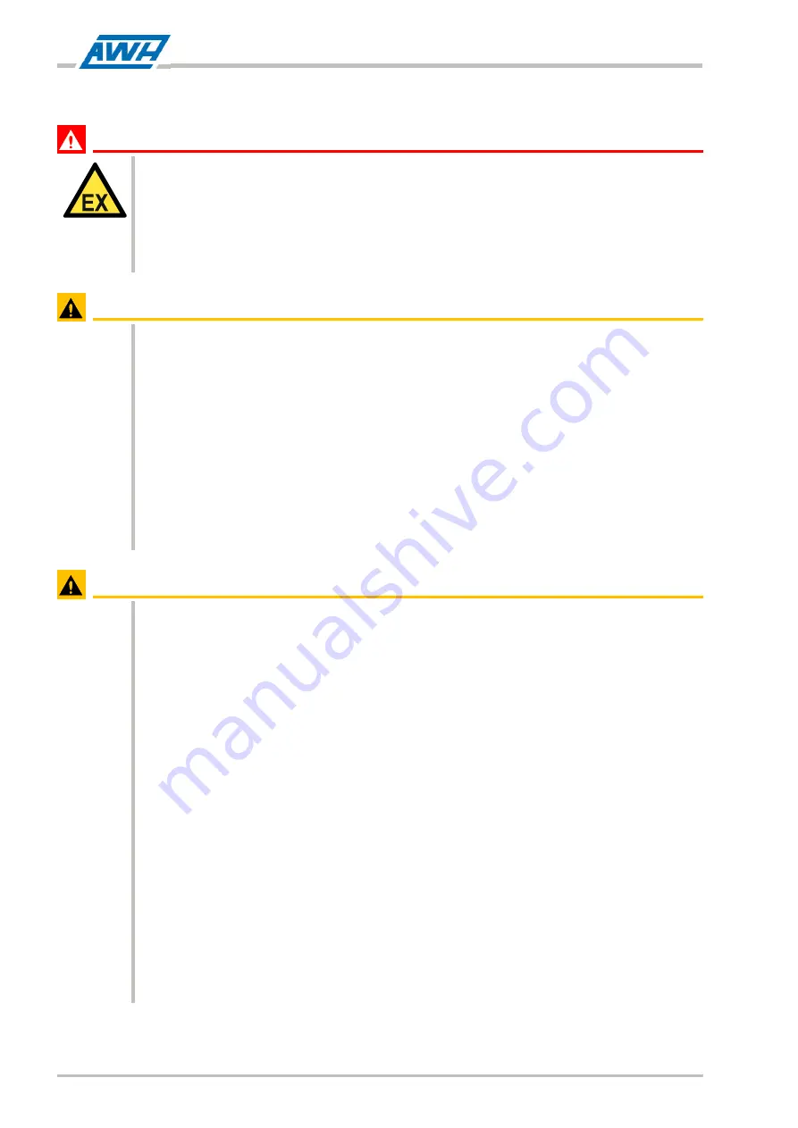 AWH TANKO JM100 Operating & Installation Instructions Manual Download Page 16