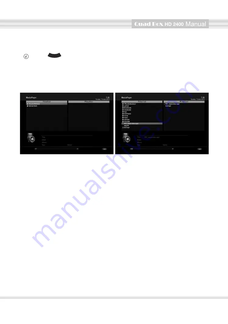 AX Quad Box HD 2400 User Manual Download Page 106