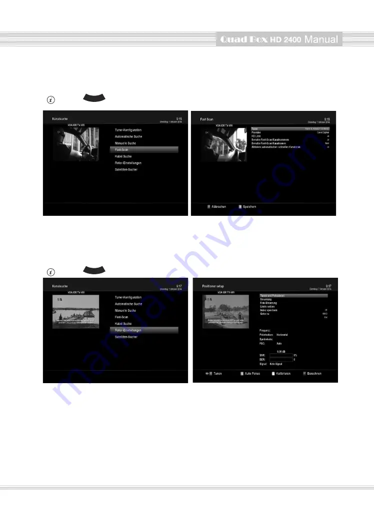 AX Quad Box HD 2400 User Manual Download Page 124