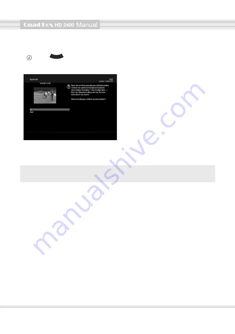 AX Quad Box HD 2400 User Manual Download Page 131