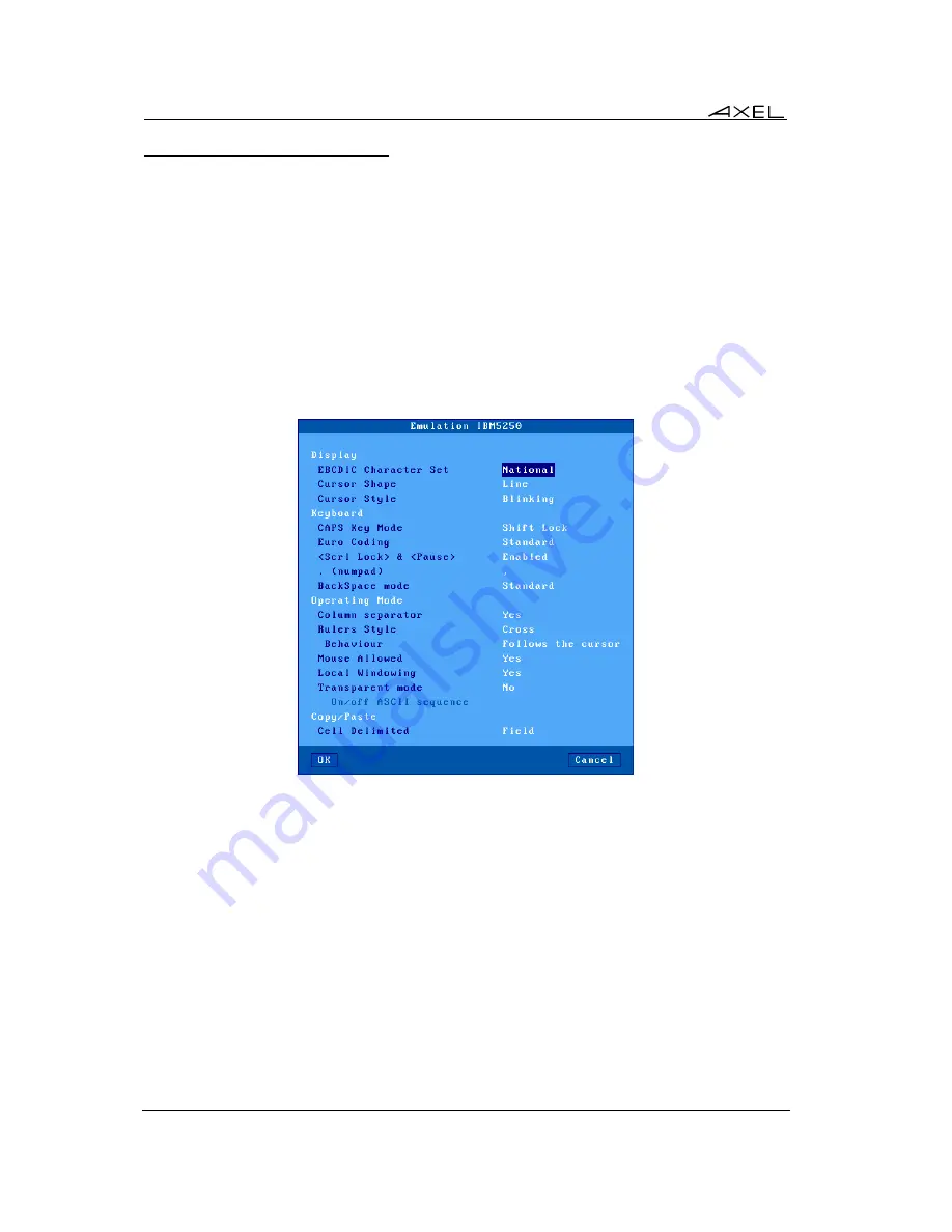 Axel AX3000 80 User Manual Download Page 130