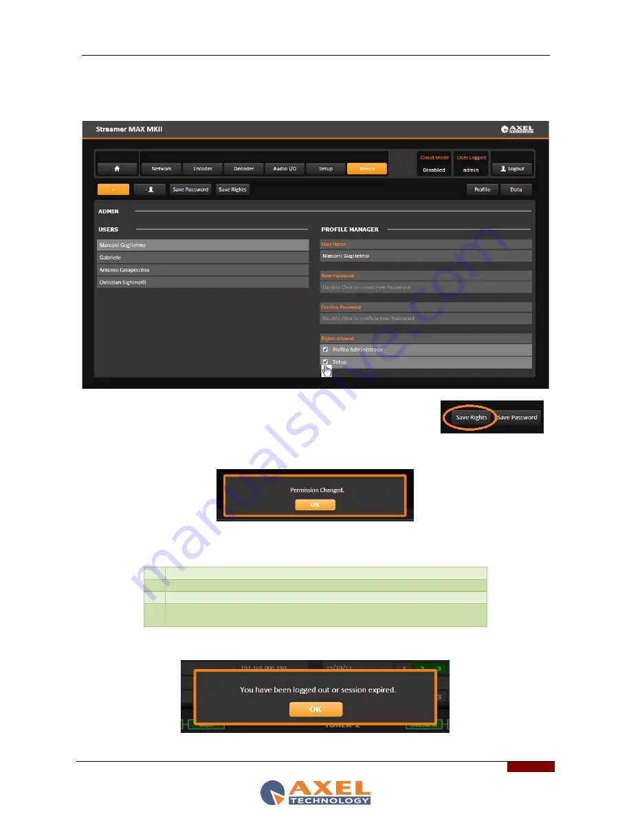 Axel STREAMER MAX ELITE MKII Скачать руководство пользователя страница 24