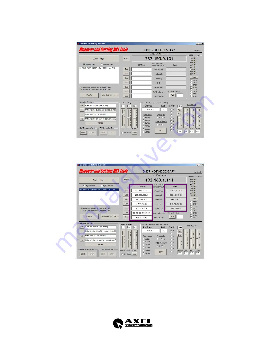 Axel Streamer RTX User Manual Download Page 13