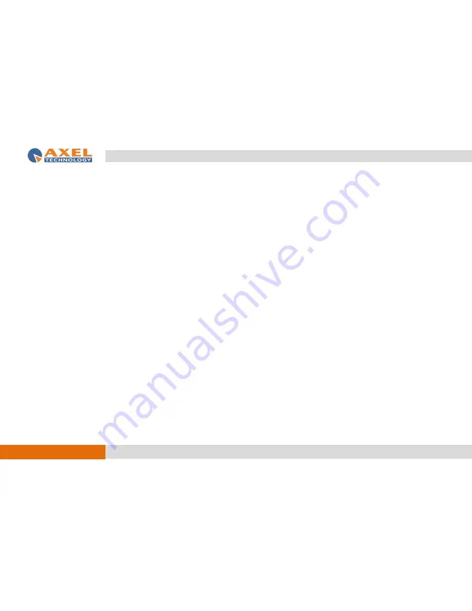 Axel TIGER E5 User Manual Download Page 6