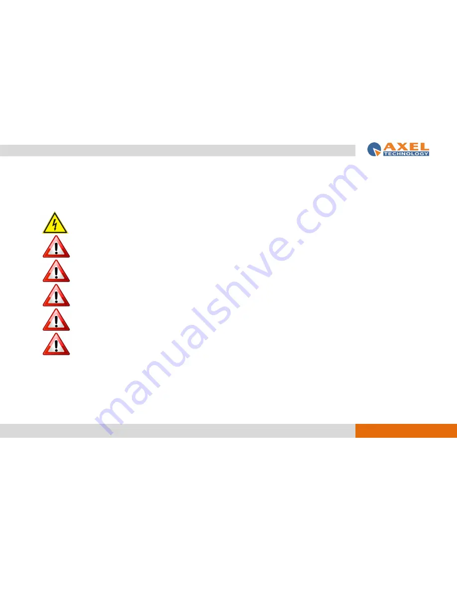 Axel TIGER E5 User Manual Download Page 11