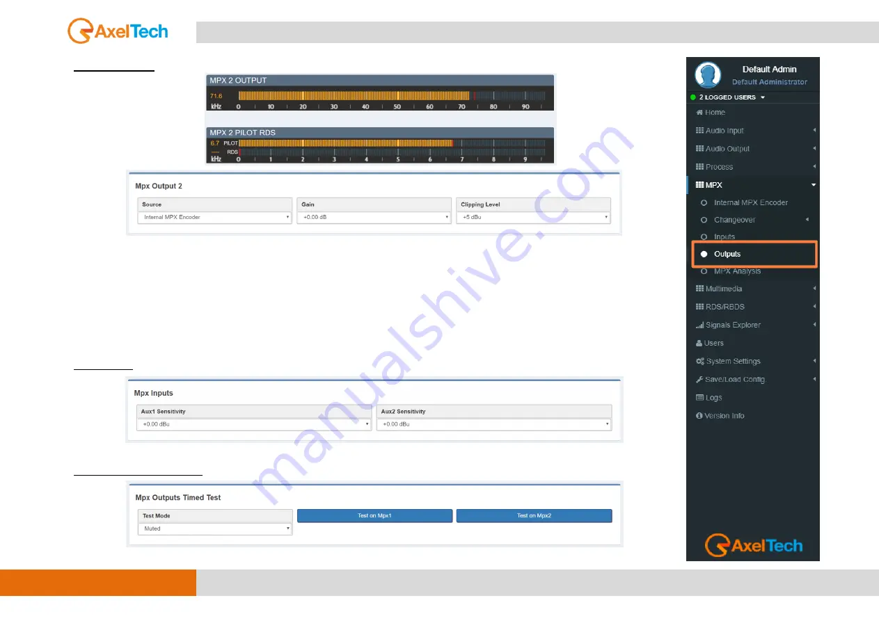 AxelTech Falcon D7 User Manual Download Page 96