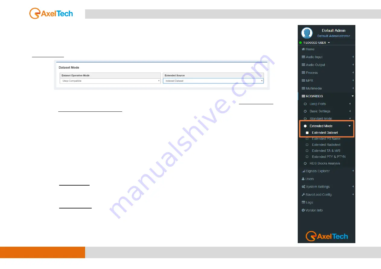 AxelTech Falcon D7 User Manual Download Page 146