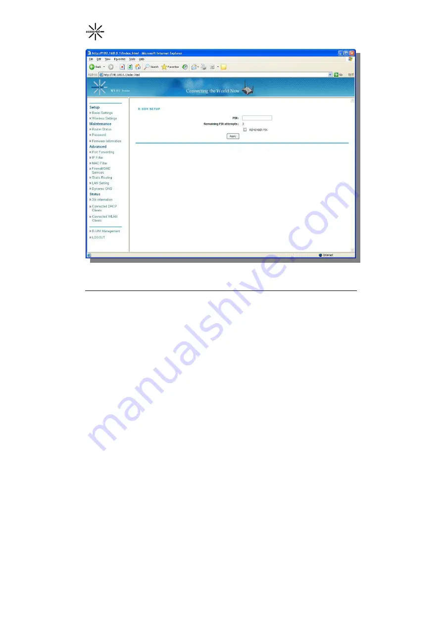 Axess-tel MV441 User Manual Download Page 22