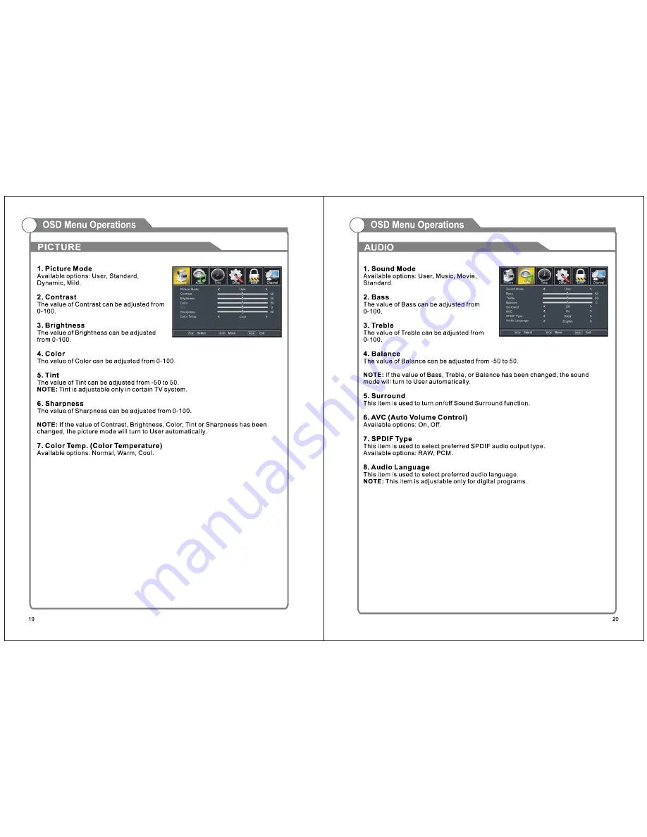 Axess TVD1803-24 Instruction Manual Download Page 13