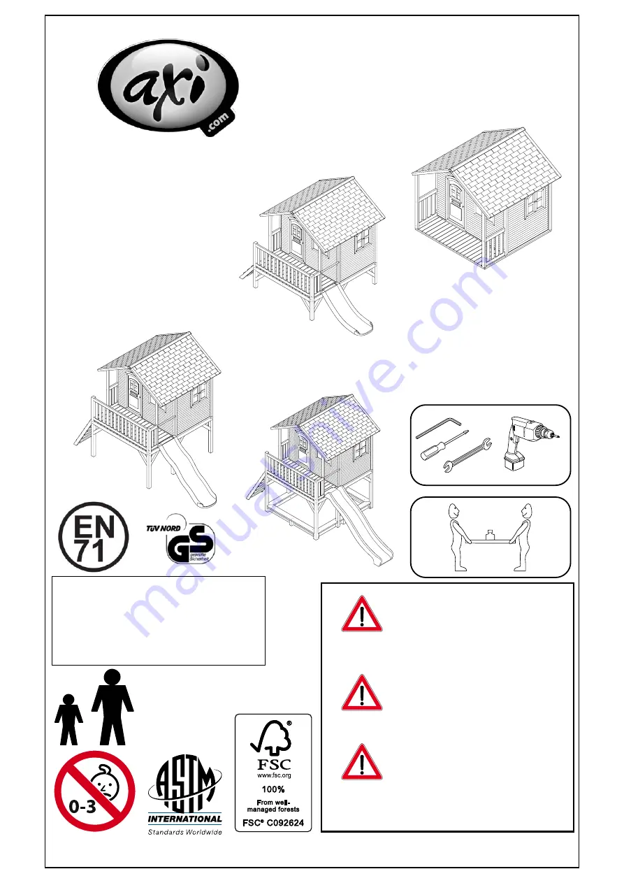 Axi 8717973930662 User Manual Download Page 1