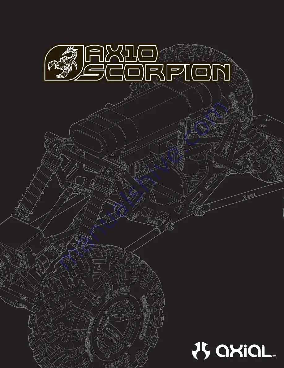 Axial AX 10 Scorpion Manual Download Page 1