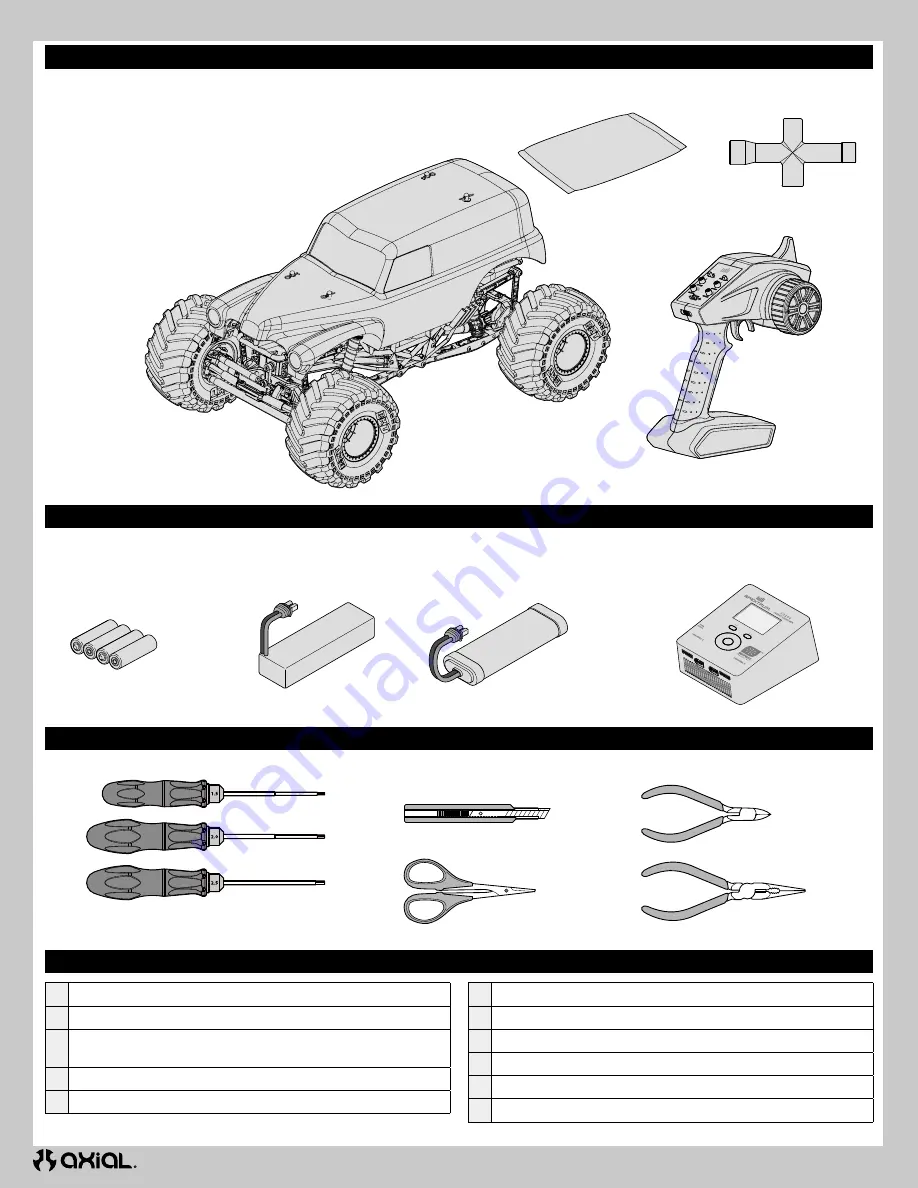 Axial GRAVE DIGGER MONSTER JAM TRUCK SMT10 Instruction Manual Download Page 40