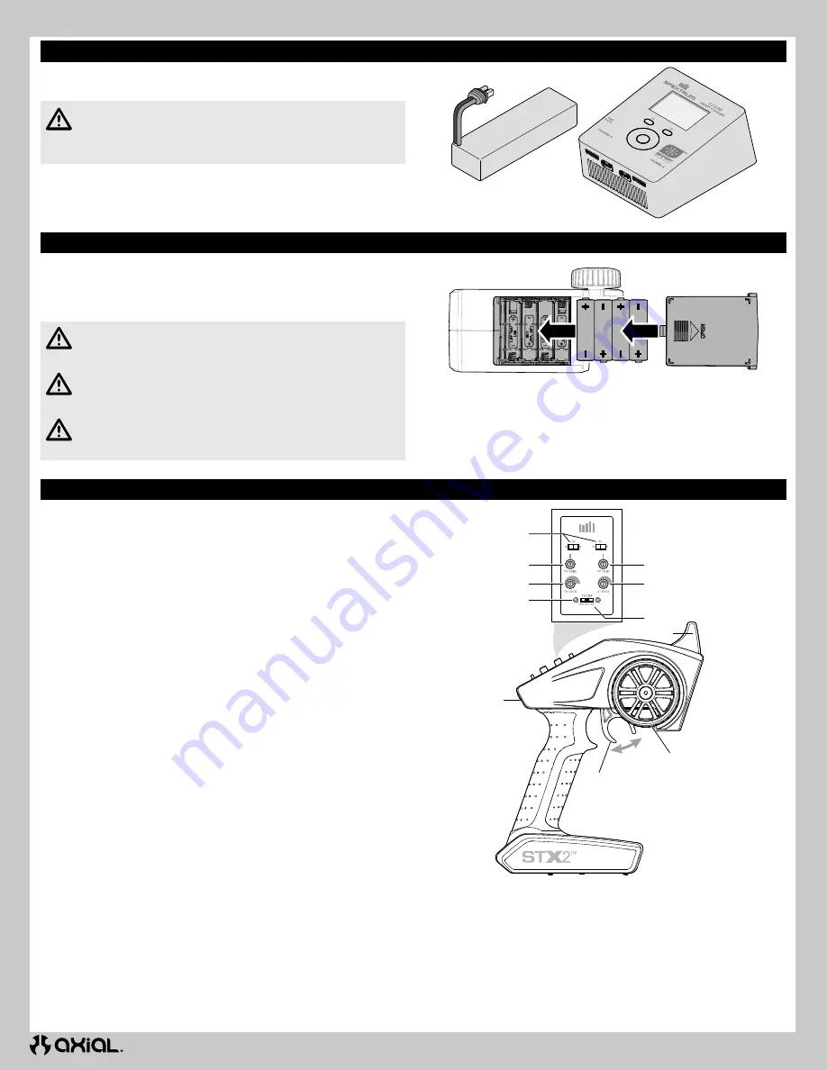 Axial GRAVE DIGGER MONSTER JAM TRUCK SMT10 Instruction Manual Download Page 42