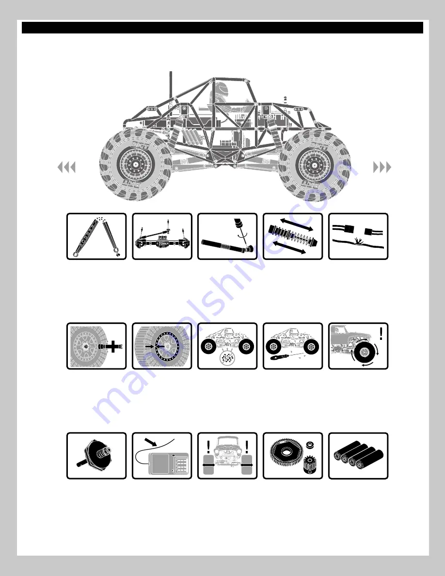 Axial GRAVE DIGGER MONSTER JAM TRUCK SMT10 Скачать руководство пользователя страница 45