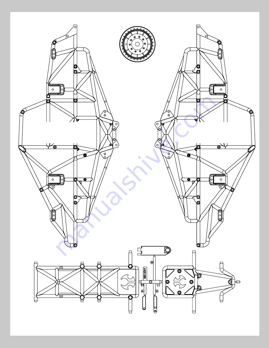 Axial GRAVE DIGGER MONSTER JAM TRUCK SMT10 Instruction Manual Download Page 53