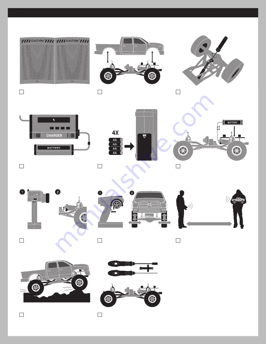 Axial SCX10 RAM Power Wagon Instruction Manual Download Page 6