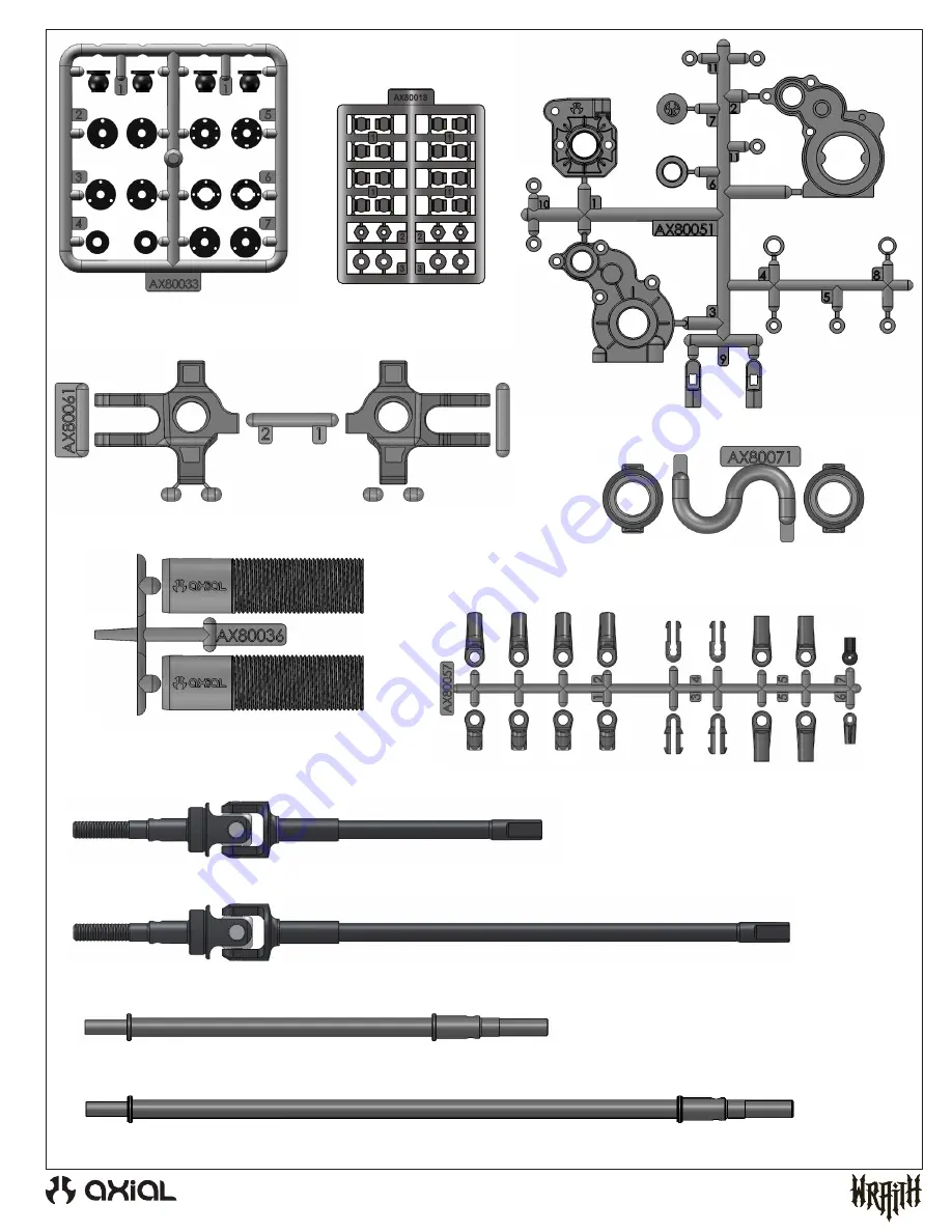 Axial Wraith axid9020 Скачать руководство пользователя страница 7