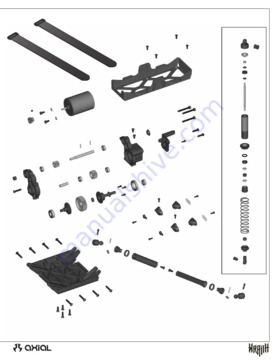 Axial Wraith axid9020 Скачать руководство пользователя страница 43