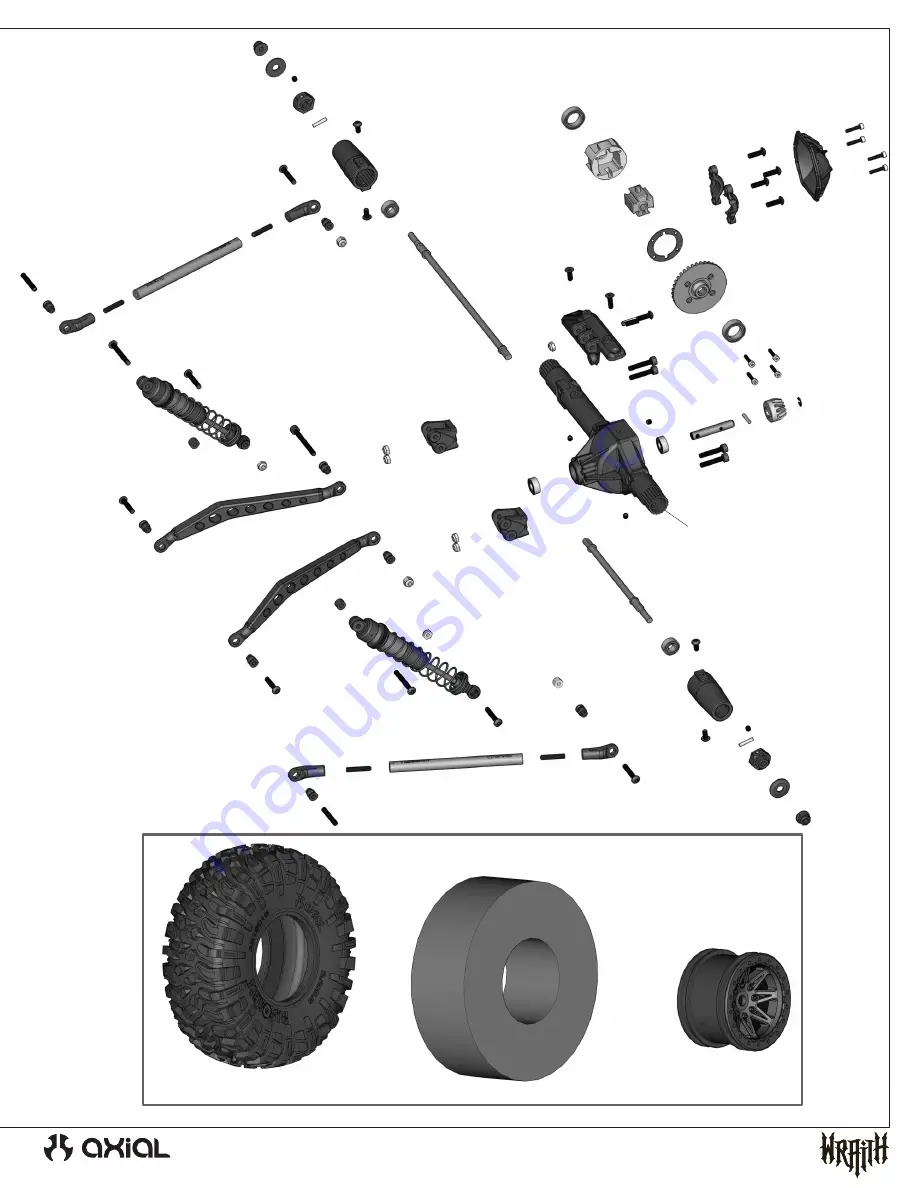 Axial Wraith axid9020 Скачать руководство пользователя страница 45