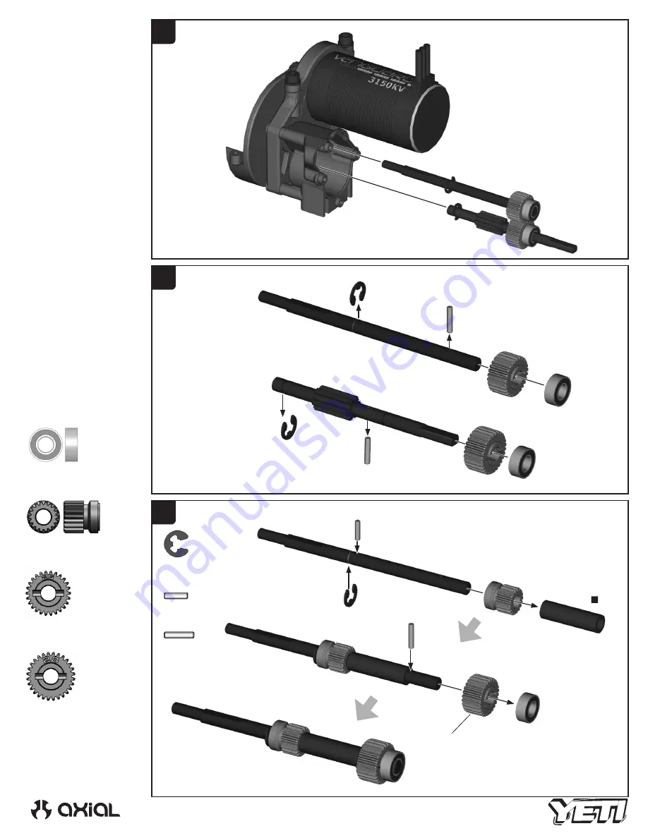 Axial Yeti AX31181 Скачать руководство пользователя страница 3