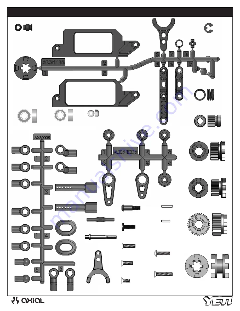 Axial Yeti AX31181 Assembly Manual Download Page 11