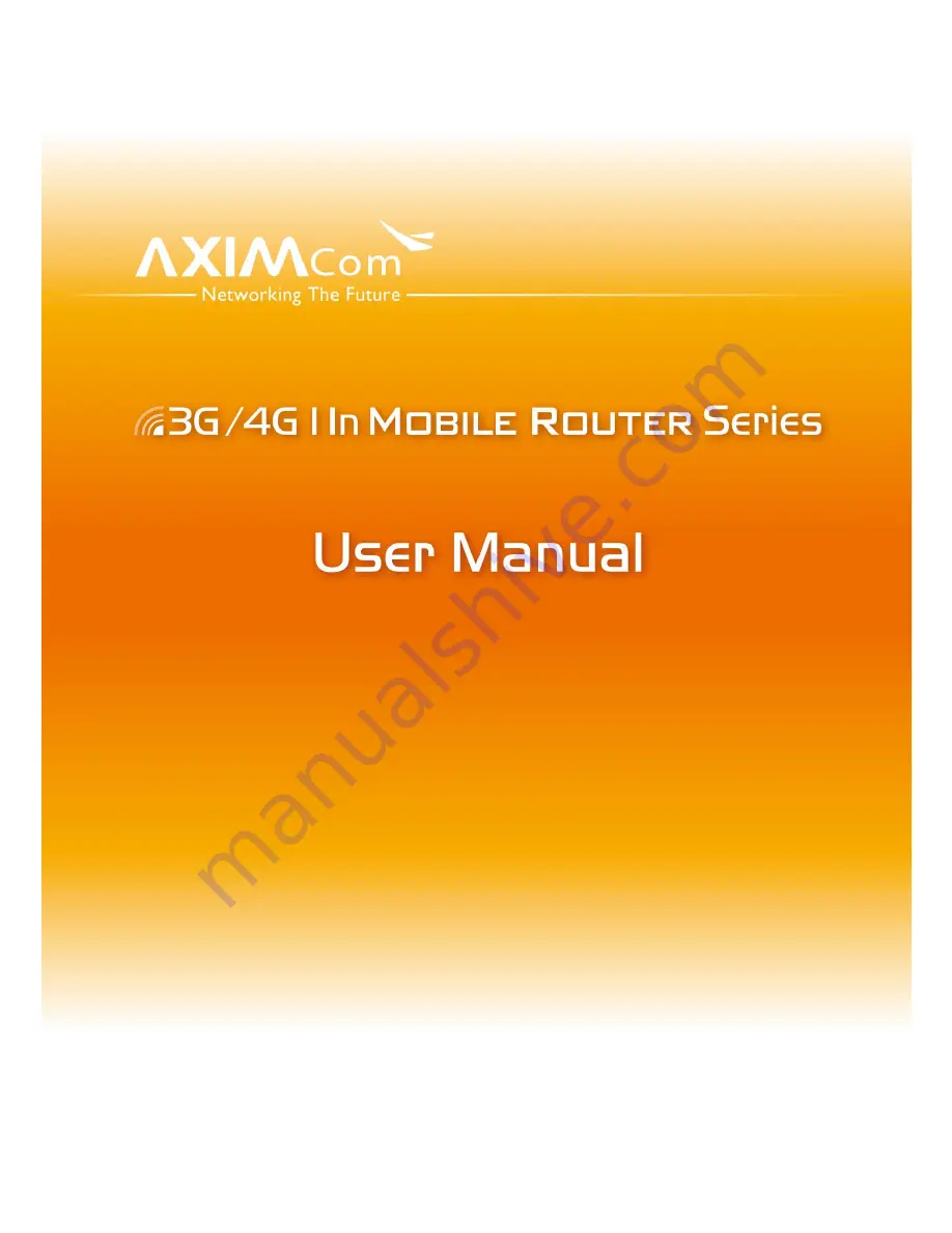 AXIMCom MR-102N User Manual Download Page 1