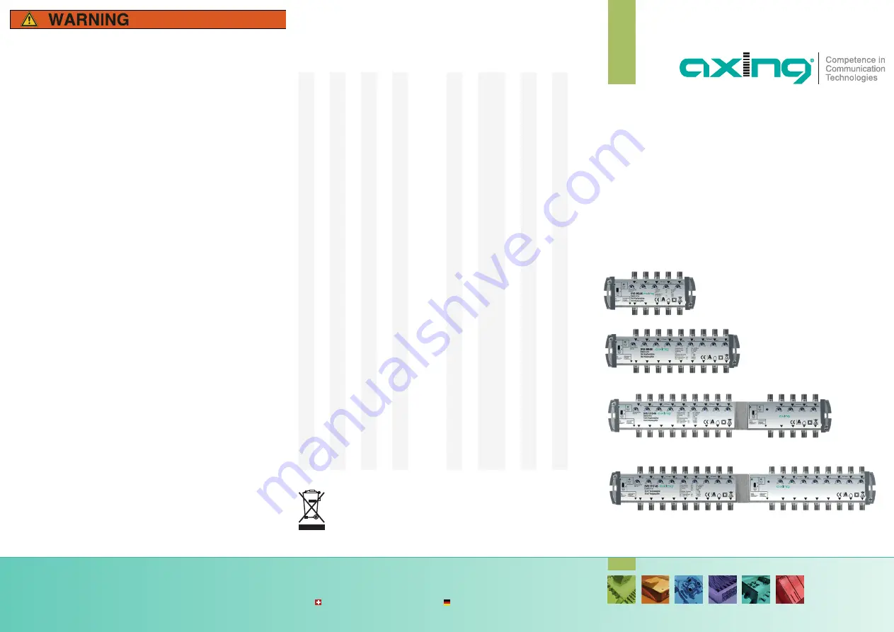 axing basic-line SVS 550-06 Operation Instructions Download Page 3