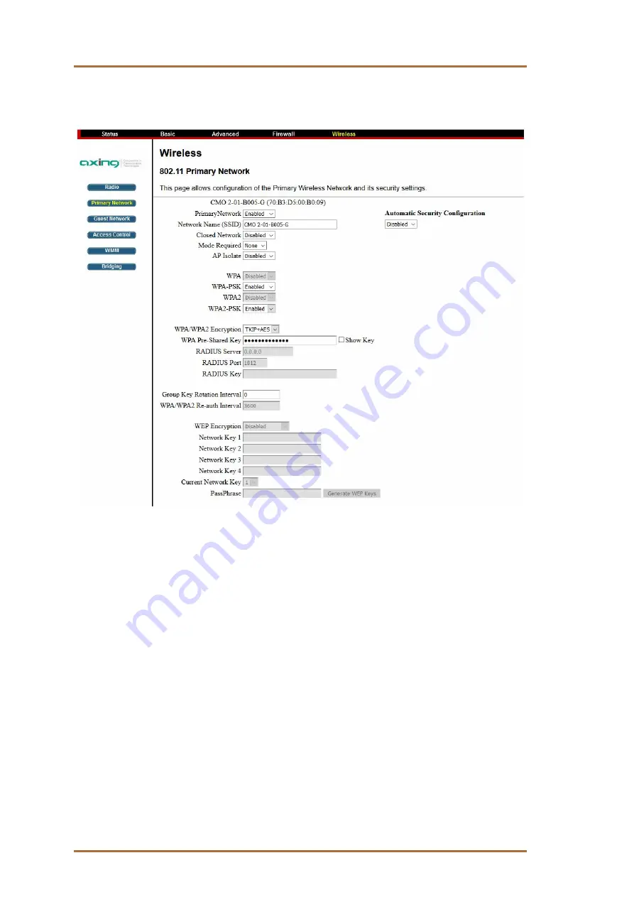 axing CMO 1-01 Operation Instructions Manual Download Page 60