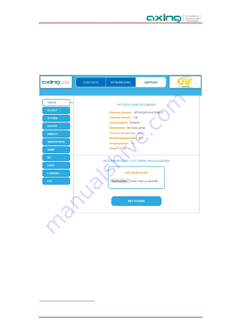 axing MK 12-0 N Series Operation Instructions Manual Download Page 45