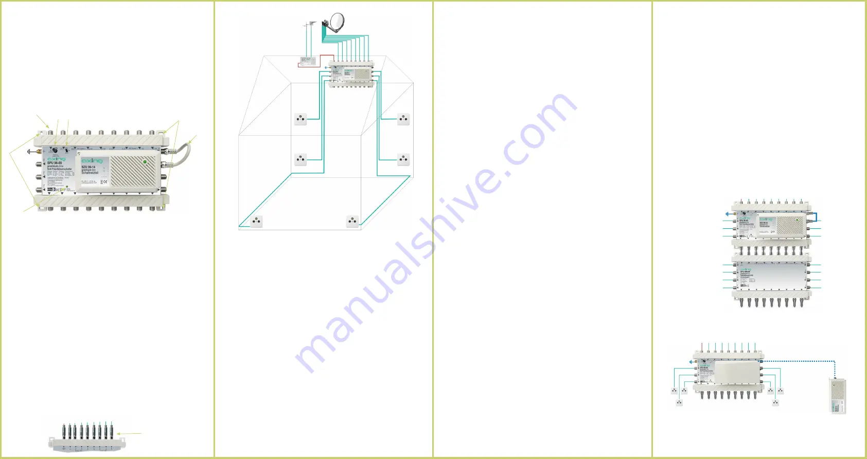 axing premium SPU 94-09 Operation Instructions Download Page 2