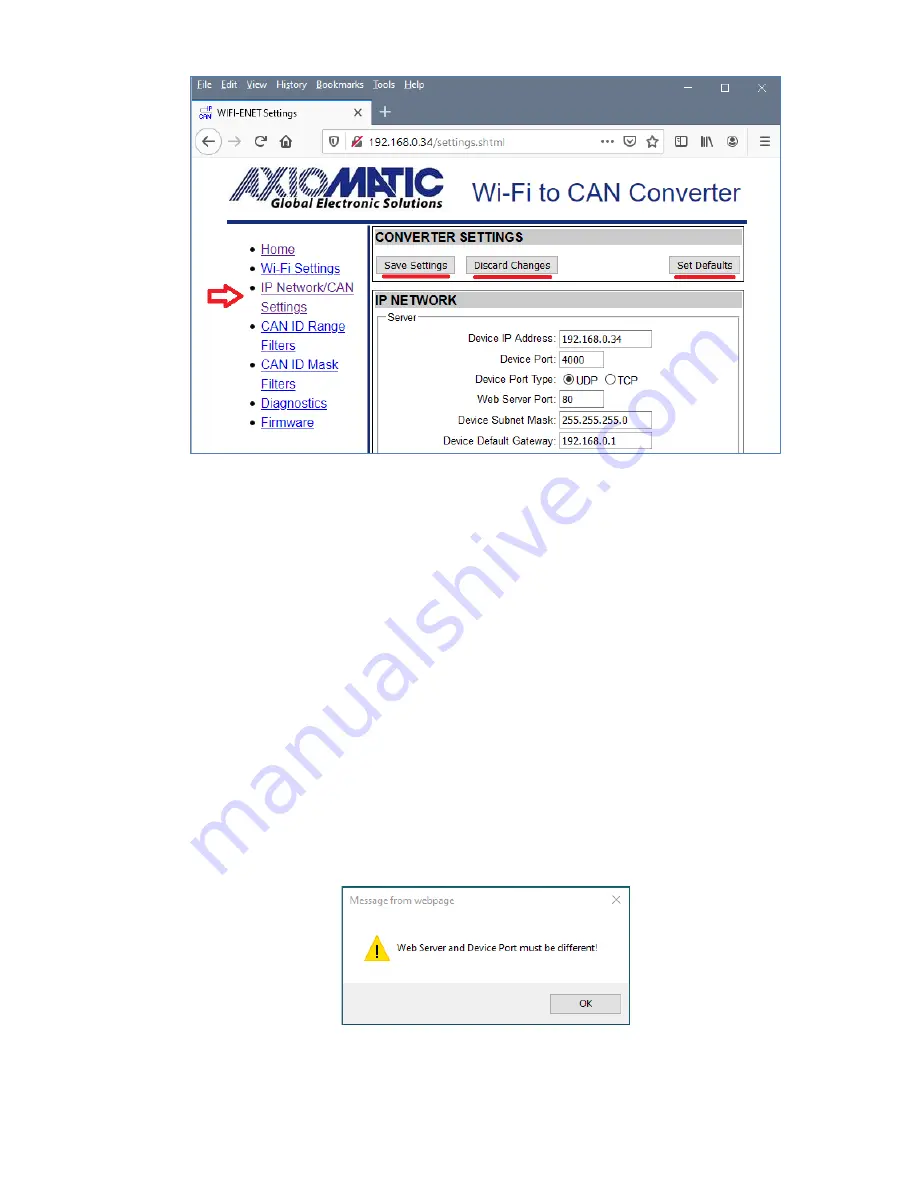 AXIOMATIC AX141200 Скачать руководство пользователя страница 16