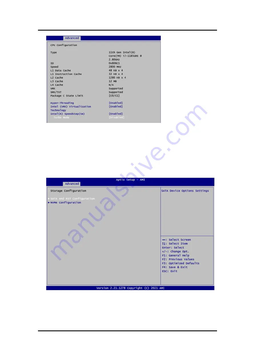 AXIOMTEK CAPA55R User Manual Download Page 59