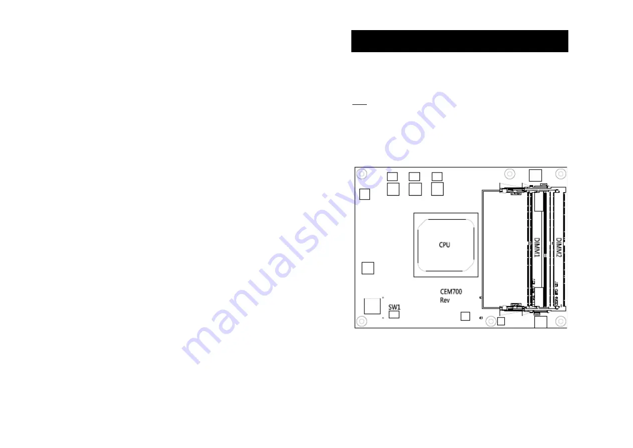 AXIOMTEK CEM700 Quick Installation Manual Download Page 1