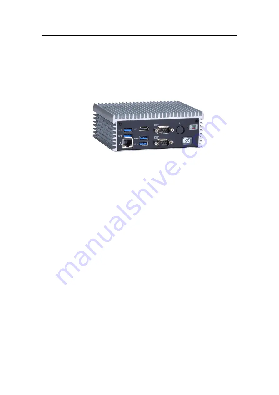 AXIOMTEK eBOX560-500-FL Series User Manual Download Page 9