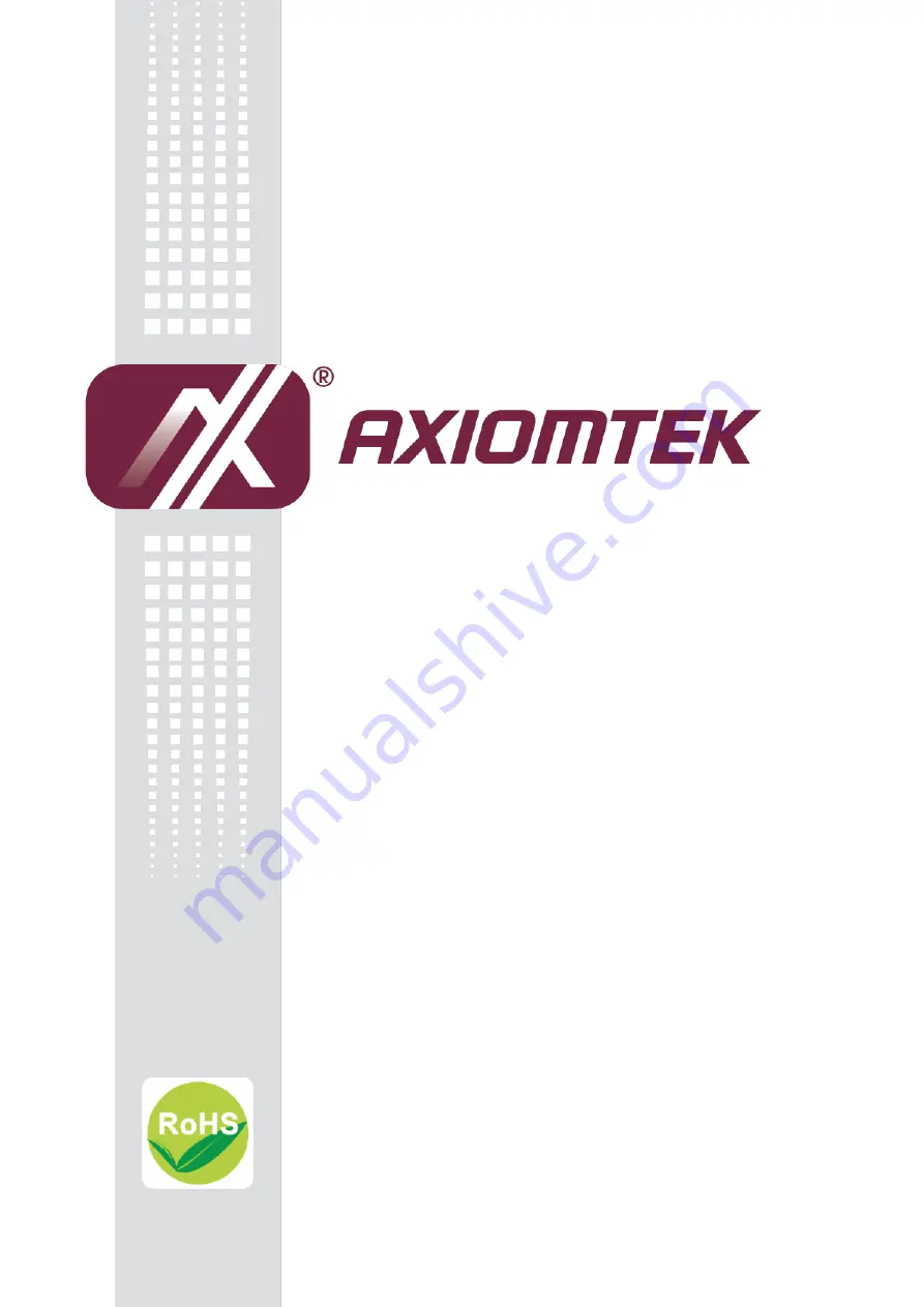 AXIOMTEK GOT5100T-834 User Manual Download Page 1