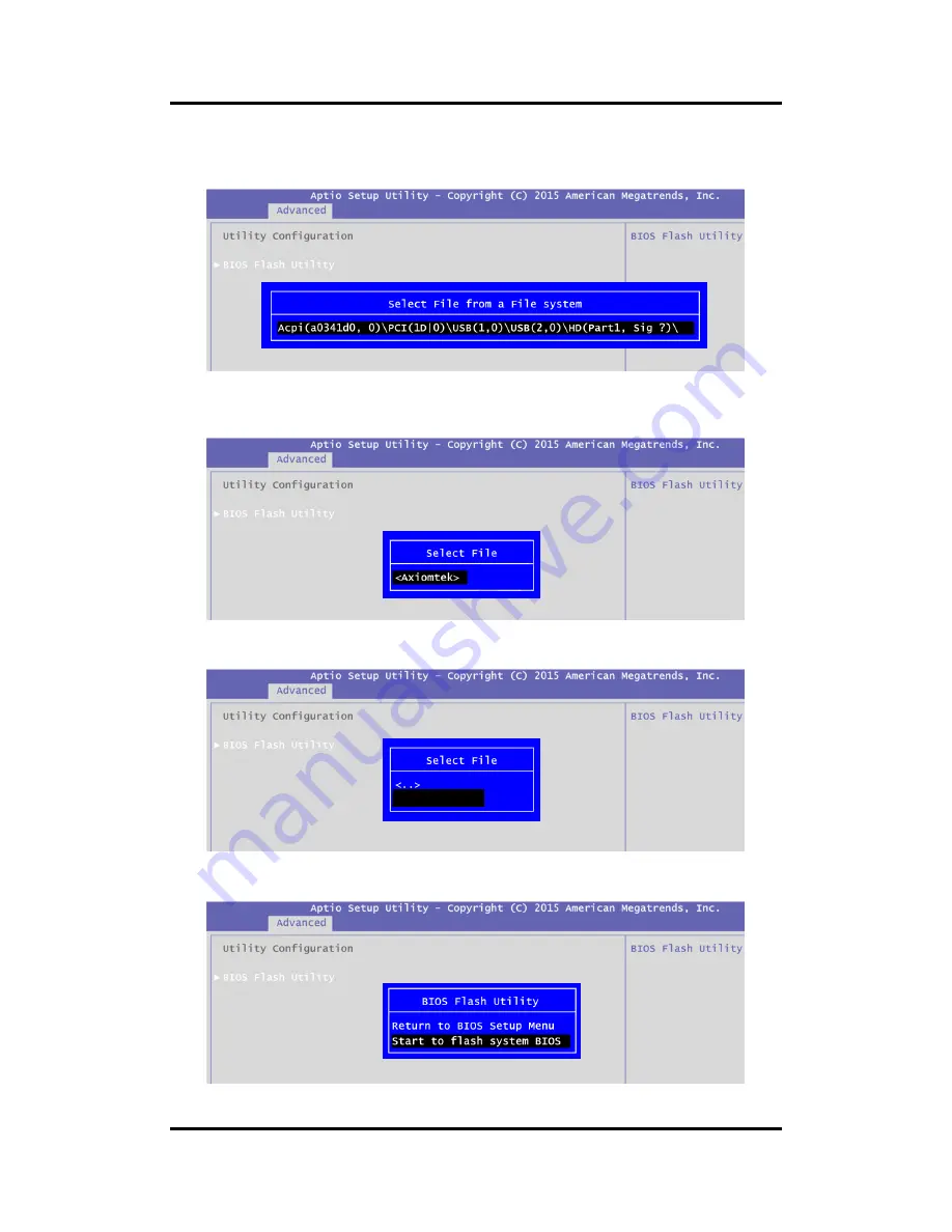 AXIOMTEK PICO840 User Manual Download Page 70