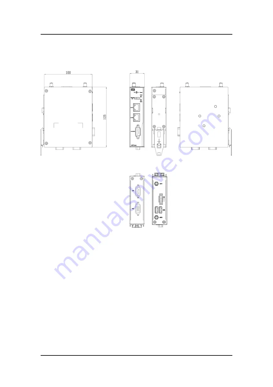 AXIOMTEK UST200-83H-FL Скачать руководство пользователя страница 15