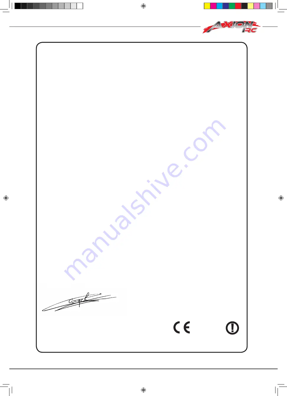 Axion AX-00125 Instruction Manual Download Page 13