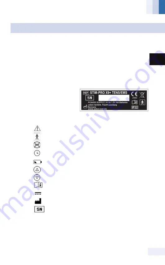 Axion STIM-PRO X9+ Manual Download Page 55