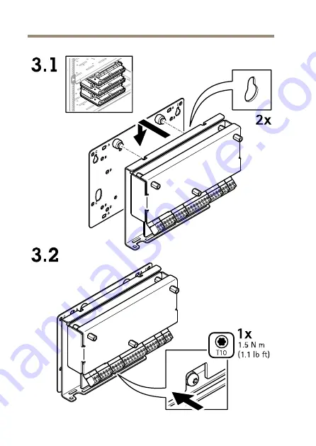 Axis A1210-B Installation Manual Download Page 24