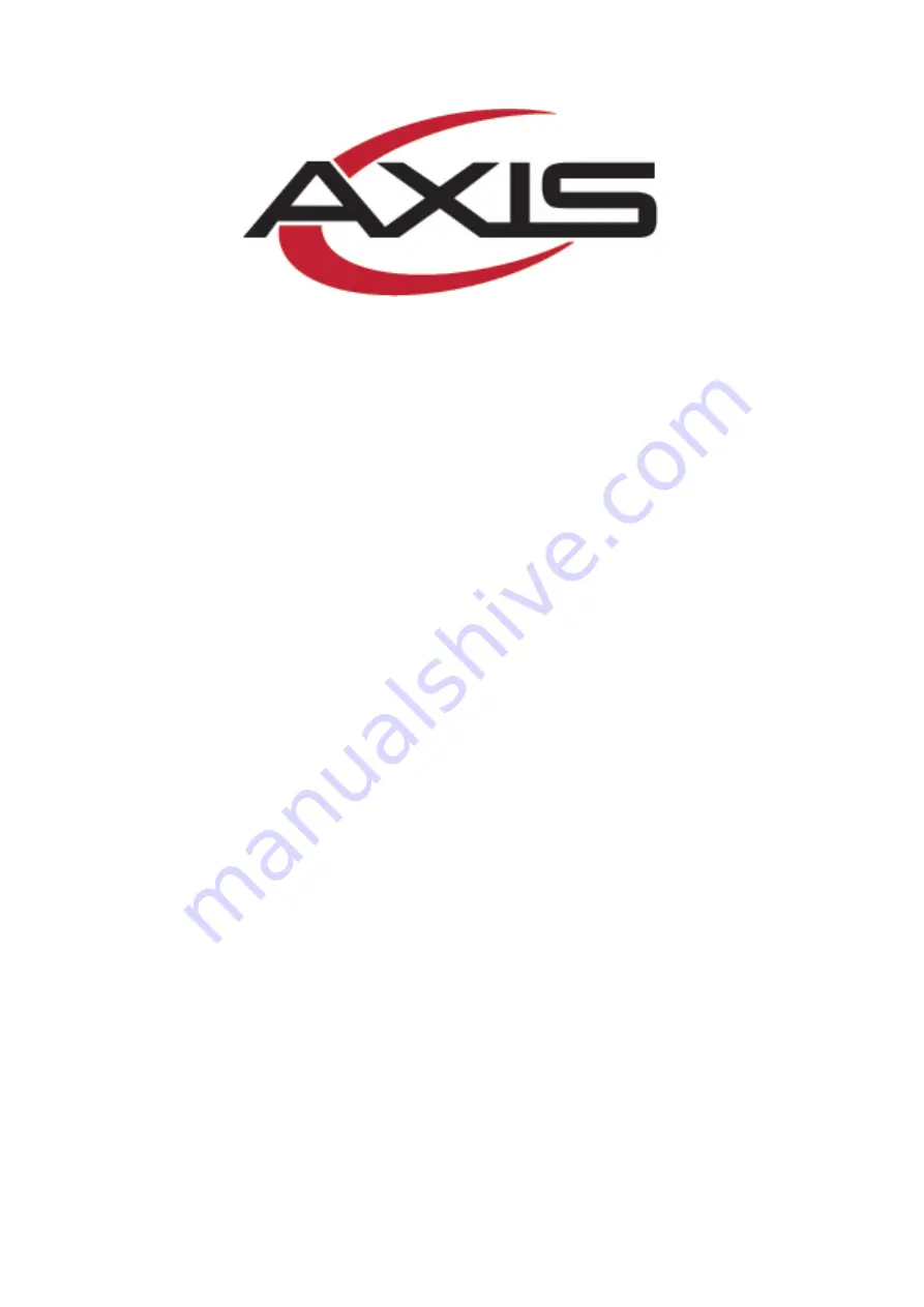 Axis AX-824RHD Manual Download Page 1