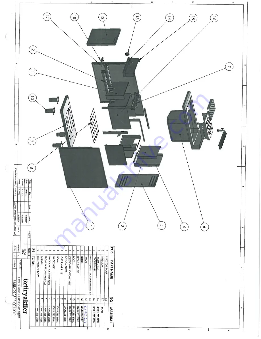 Axis AX-DPG User And Technical Manual Download Page 20