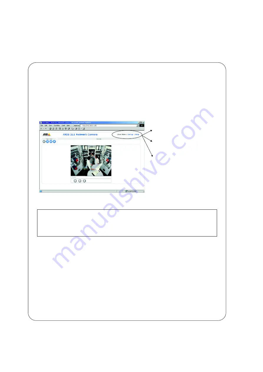 Axis Axis 210 Quick Installation Manual Download Page 8