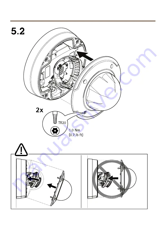 Axis AXIS P3375-LVE Installation Manual Download Page 28